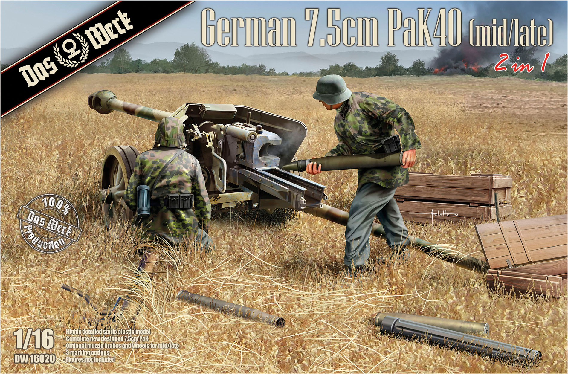1/16 Pak 40 Mid/Late