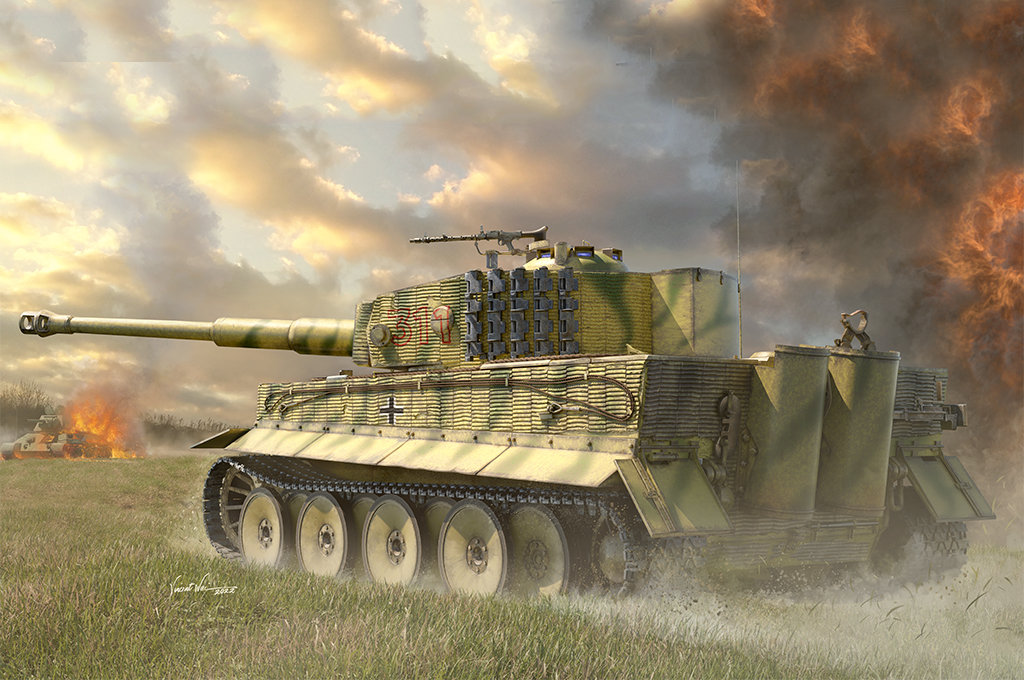 1/16 Tiger I Mid Production